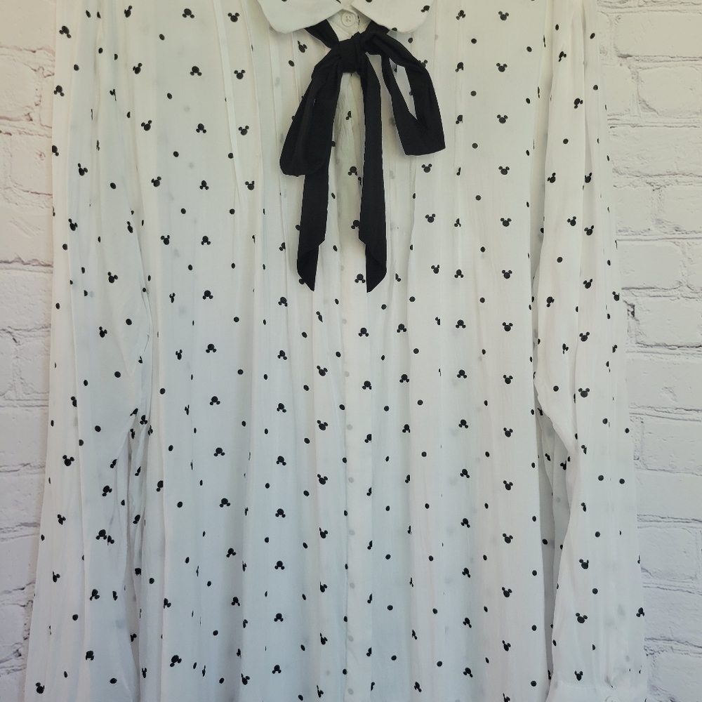 Womens  mickey icon  blouse